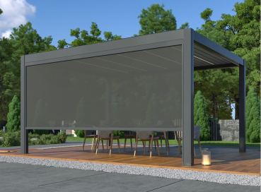 Preview: Sky Seitenrollo manuell 4m Anthrazit